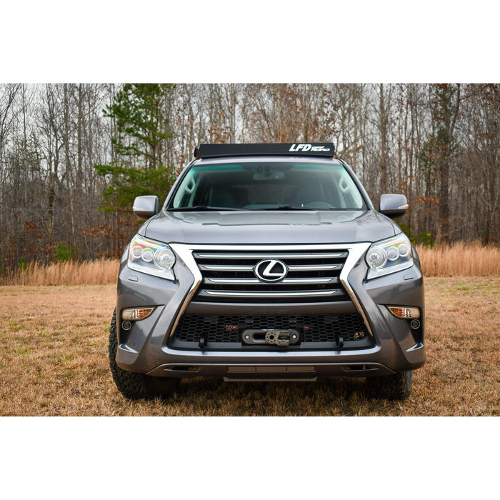 Adjustable Hidden Winch Mount with Recovery Points - GX460