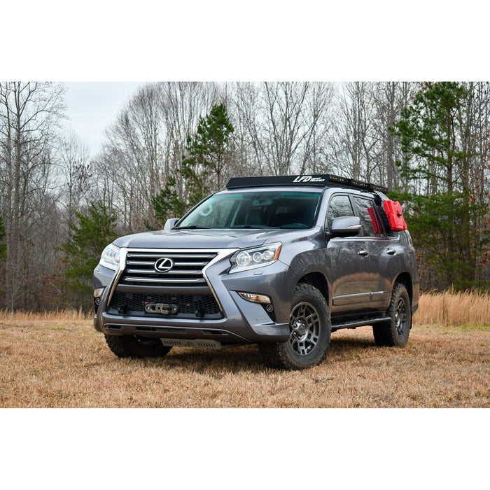 Adjustable Hidden Winch Mount with Recovery Points - GX460
