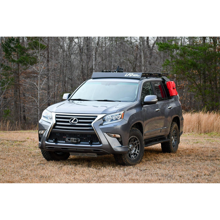 Adjustable Hidden Winch Mount with Recovery Points - GX460