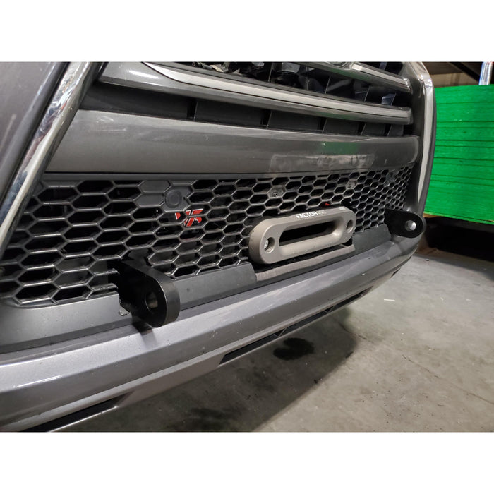 Adjustable Hidden Winch Mount with Recovery Points - GX460