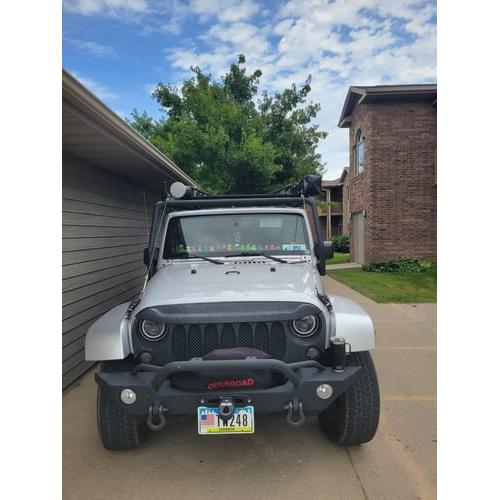 OPENROAD Winch Protection Cover Heavy Duty Waterproof Dust-proof Black Neoprene,Ideal for 2000-17500lbs