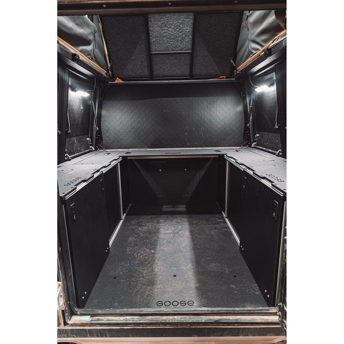 Alu-Cab Alu-Cabin Canopy Camper - Chevrolet Silverado 1500 / GMC Sierra 1500 2019-Present 4th Gen. - Bed Plate System