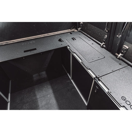 Alu-Cab Alu-Cabin Canopy Camper - Chevrolet Silverado 1500 / GMC Sierra 1500 2019-Present 4th Gen. - Front Utility Module - 5'8" Bed