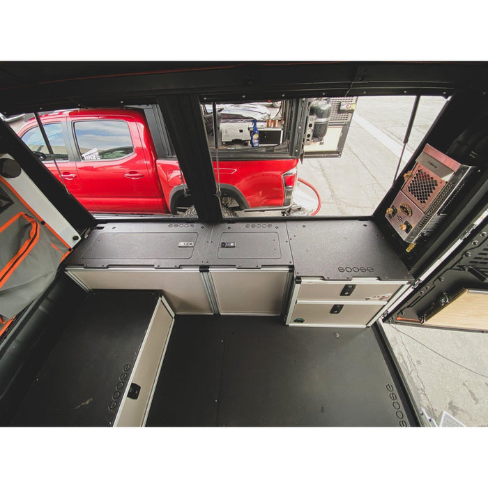 Alu-Cab Alu-Cabin Canopy Camper - Ram 2500 & 3500 2009-Present 4th & 5th Gen. - Middle Utility Module - 6ft 4in Bed
