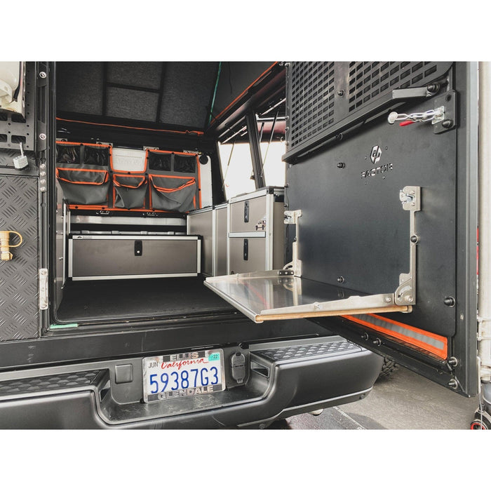 Alu-Cab Alu-Cabin Canopy Camper - Toyota Tundra 2022-Present 3rd Gen. - Bed Plate System