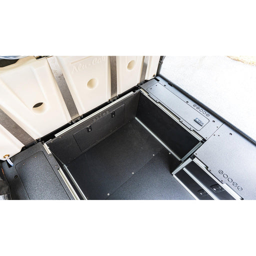Alu-Cab Alu-Cabin Canopy Camper - Toyota Tundra 2022-Present 3rd Gen. - Front Utility Module - 5'5" Bed