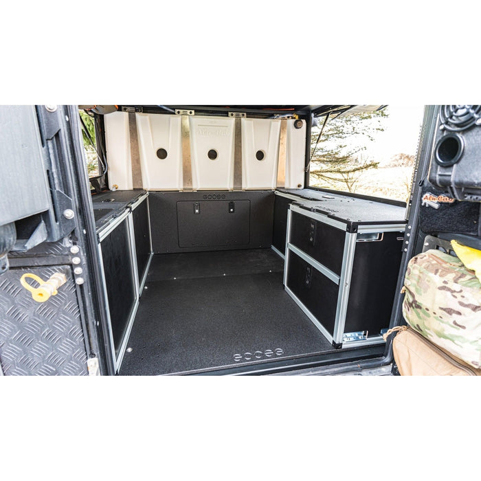 Alu-Cab Canopy Camper V2 - Chevy Colorado/GMC Canyon 2015-2022 2nd Gen. - Rear Double Drawer Module - 5' Bed