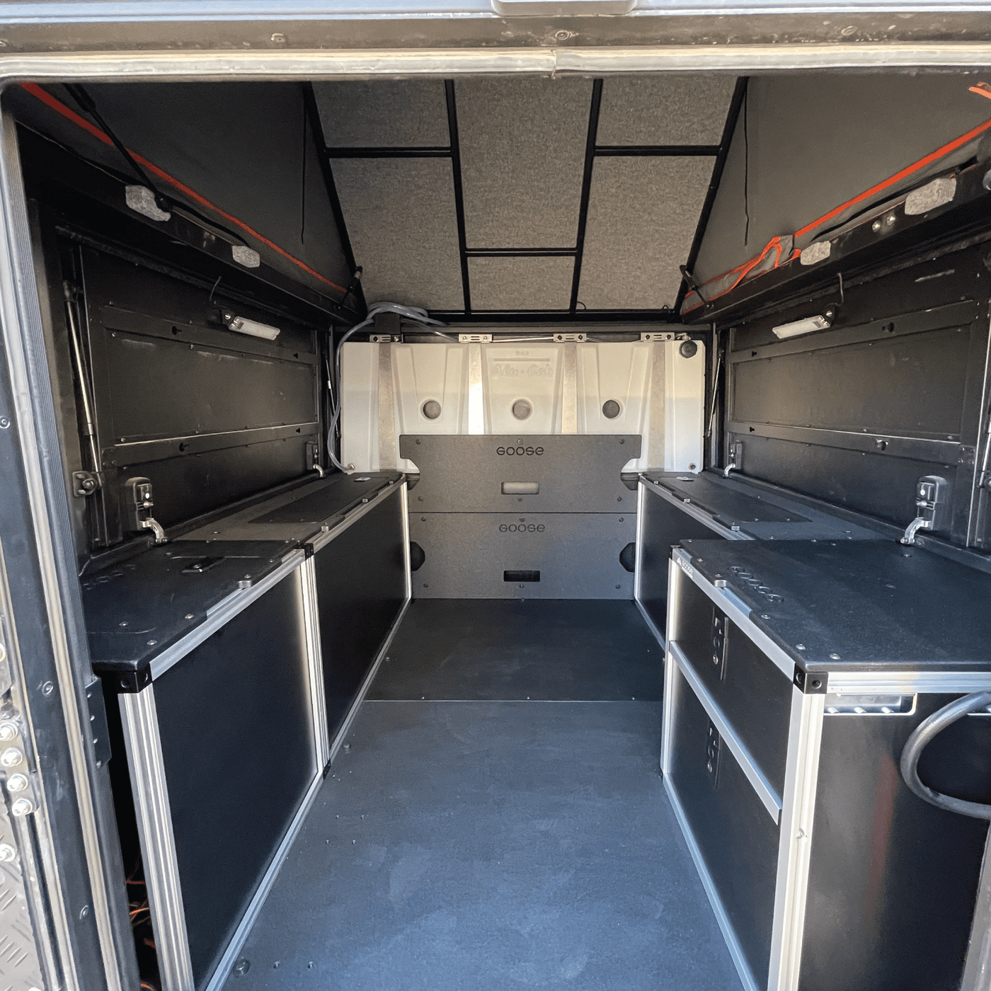 Alu-Cab Canopy Camper V2 - Ford Ranger 2019-2023 4th Gen. - Rear Utili ...