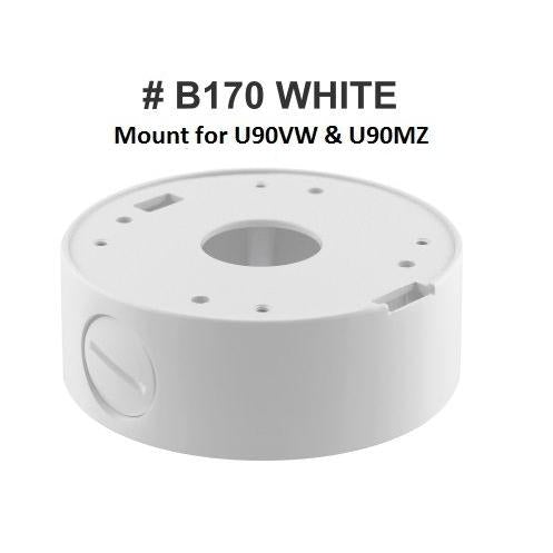 BackStreet Surveillance B170-WHITE Deep Base