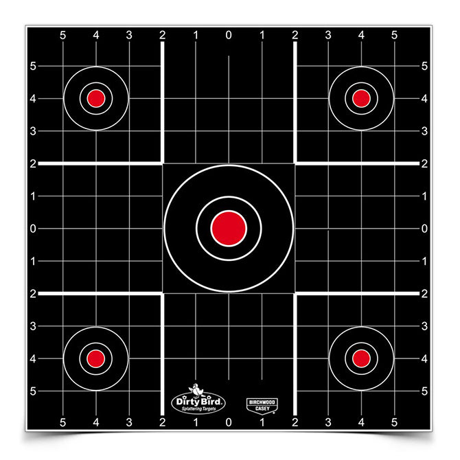 Action Target Dirty Bird 12" Sight-In Target (100 Pack)