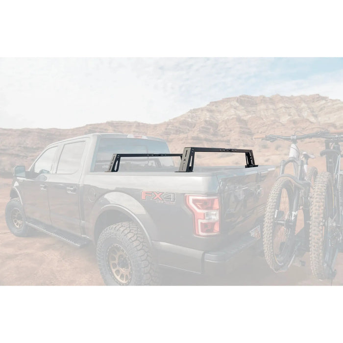 ROAM Adventure Universal Truck Bed Bars Adjustable Aluminum, Black Finish