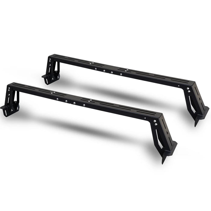 ROAM Adventure Universal Truck Bed Bars Adjustable Aluminum, Black Finish