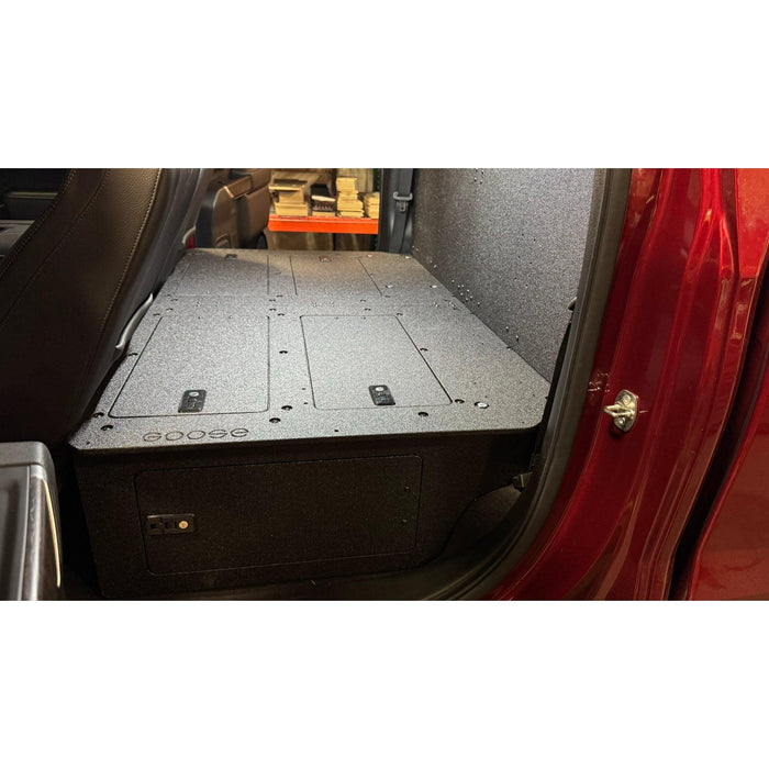 CHEVY - SILVERADO - 4TH GEN - GMC - SIERRA - 2019-PRESENT - 5TH GEN - EXPLORE SERIES - CREW CAB - SEAT DELETE PLATE SYSTEM - SECOND ROW - 100%