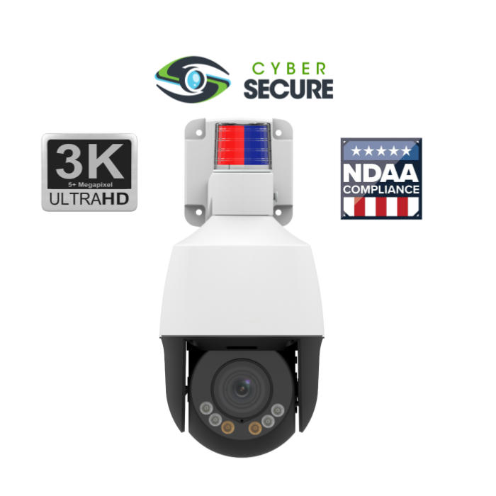 BackStreet Surveillance (CS-ProActive) 3K PTZ Active Deterrence