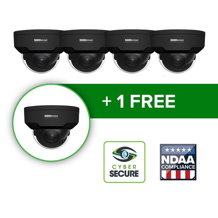 BackStreet Surveillance (CS100BLTE) Buy 4 Get 5, Turret Dome Camera