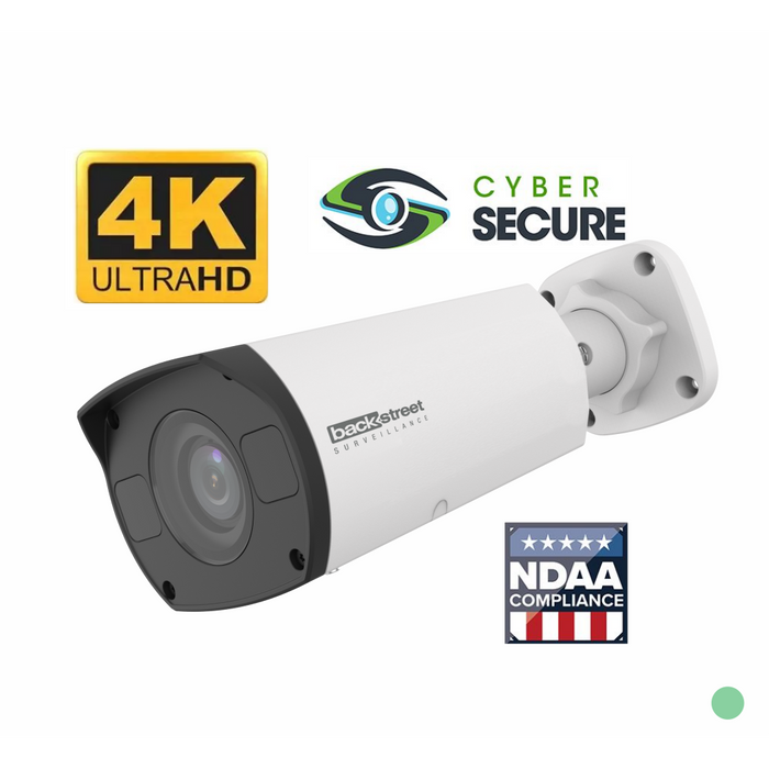 BackStreet Surveillance (CS160MZ) 4k Outdoor Bullet Motorized Zoom
