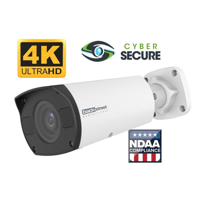 BackStreet Surveillance (CS180-4k) 4K Outdoor Zoom Bullet Camera