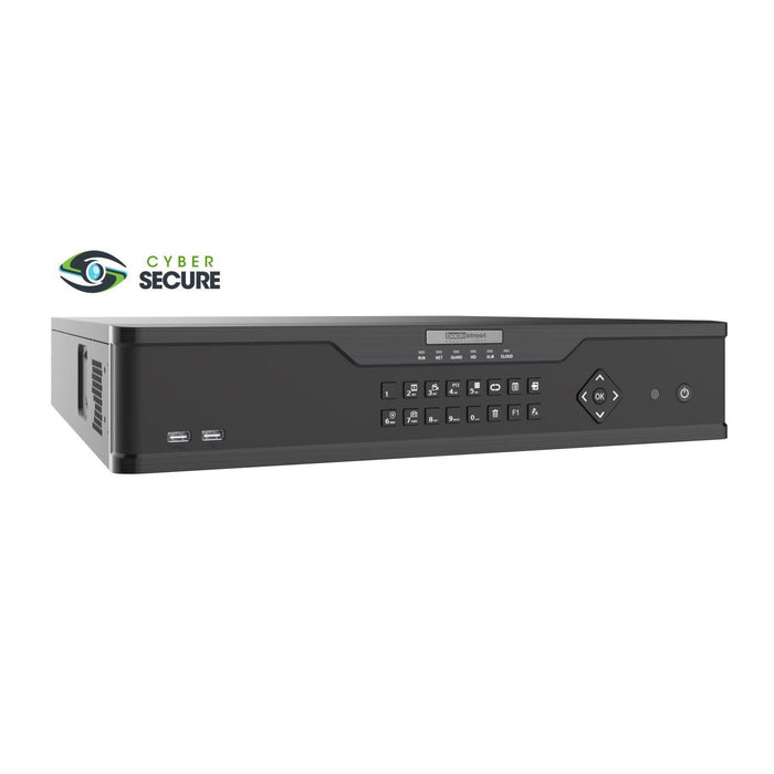 BackStreet Surveillance (CS64-4K) 64 Channel Security NVR, NDAA Certified, Advanced AI