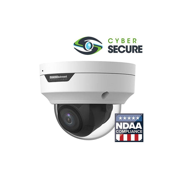 BackStreet Surveillance (CS-FlatBack) Vandal Dome, No Cable Pigtail