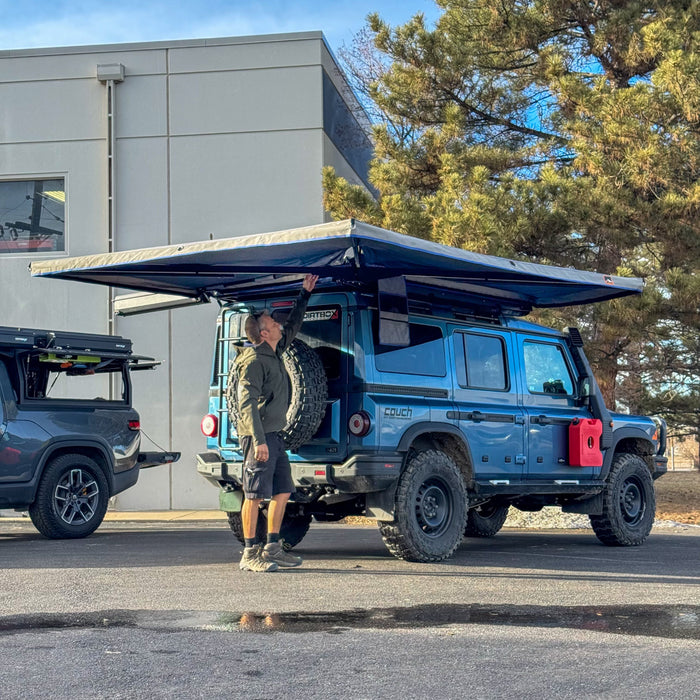 Dirtbox Overland Freestanding 270 Degree Awning for Trucks & Overland Builds | DirtBox