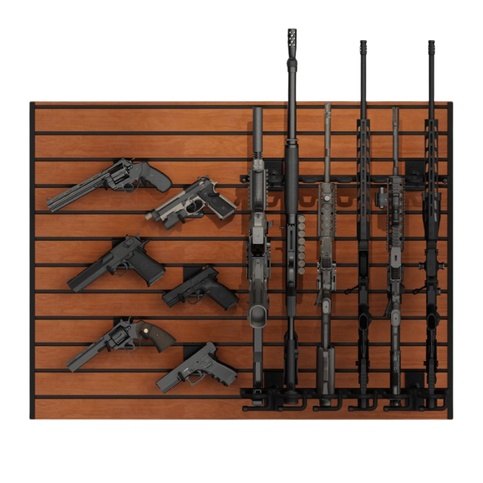 Hold Up Displays HD103 Gun Wall Bundle