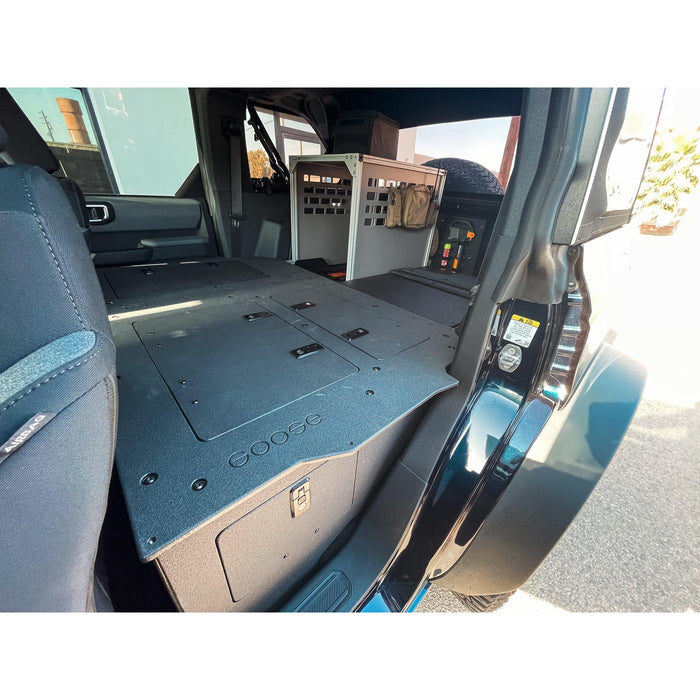 Ford Bronco 2021-Present 6 Gen. 4 Door - Second Row Seat Delete Plate System - Module Height