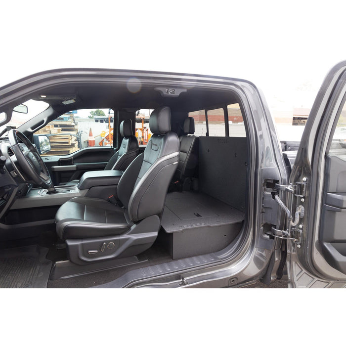 Ford F150 2015-Present 13th & 14th Gen. SuperCab - Second Row Seat Delete Plate System