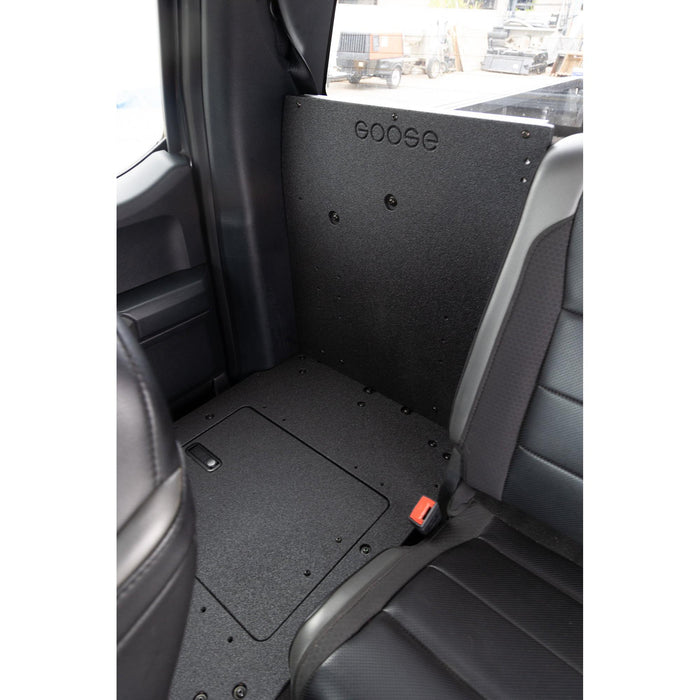 Ford F150 2015-Present 13th & 14th Gen. SuperCab - Second Row Seat Delete Plate System