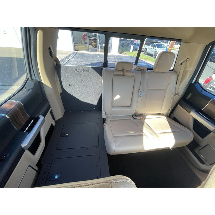 Ford F150 2015-Present 13th & 14th Gen. SuperCrew - Second Row Seat Delete Plate System