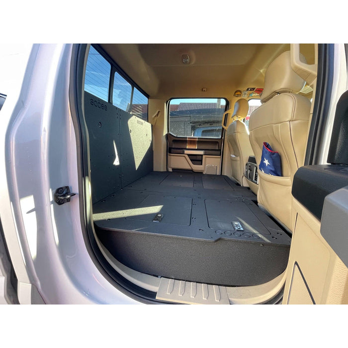 Ford F150 2015-Present 13th & 14th Gen. SuperCrew - Second Row Seat Delete Plate System