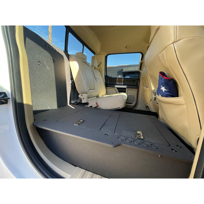 Ford F150 2015-Present 13th & 14th Gen. SuperCrew - Second Row Seat Delete Plate System