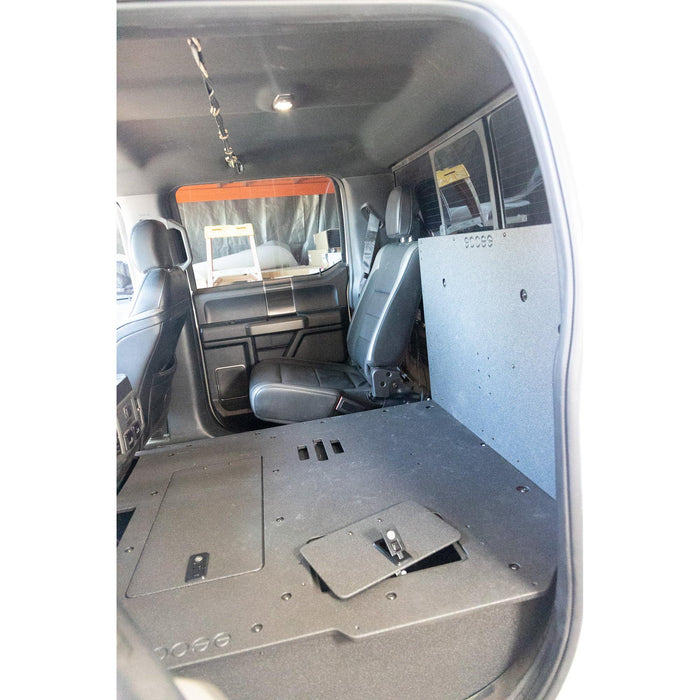 Ford F150 Raptor 2015-2020 2nd Gen. SuperCrew - Second Row Seat Delete Plate System