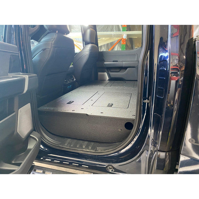 Ford Super Duty F250-F550 2017-Present 4th & 5th Gen. Crew Cab - Second Row Seat Delete Plate System