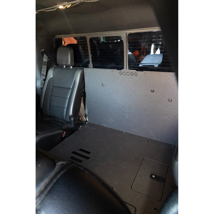 Ford Super Duty F250-F550 2017-Present 4th & 5th Gen. Crew Cab - Second Row Seat Delete Plate System