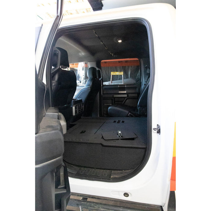 Ford Super Duty F250-F550 2017-Present 4th & 5th Gen. Crew Cab - Second Row Seat Delete Plate System