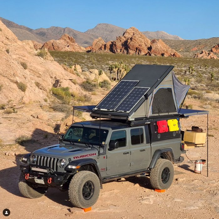 Dirtbox Overland Canopy Camper – Modular Truck Camper Shell / Topper for Mid-Size & Full-Size Trucks (Tacoma, Rivian, Tundra, F-150, Quatermaster, Gladiator, Ram, Silverado)