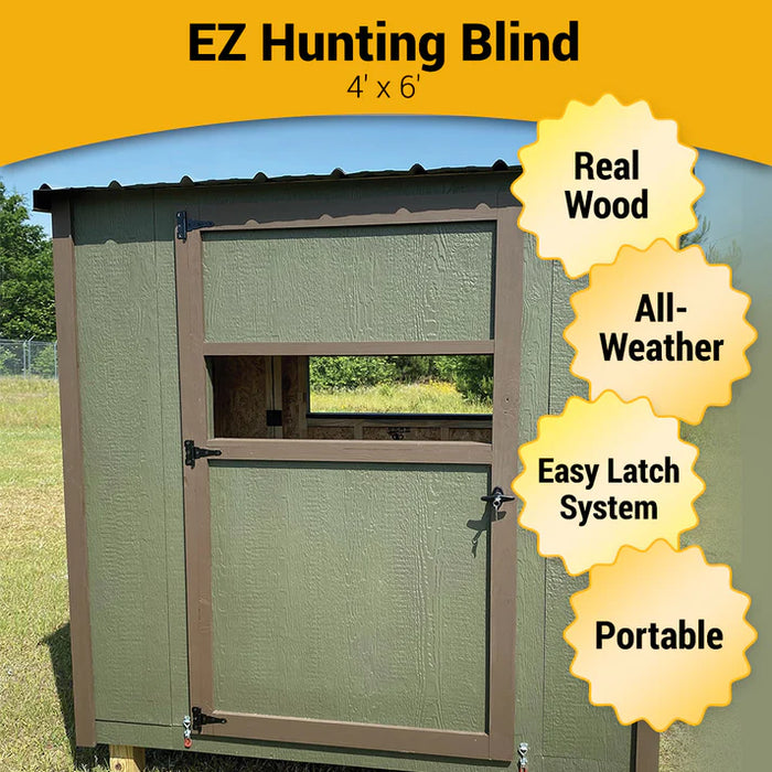 EZ Hunting Blind 4'x6'