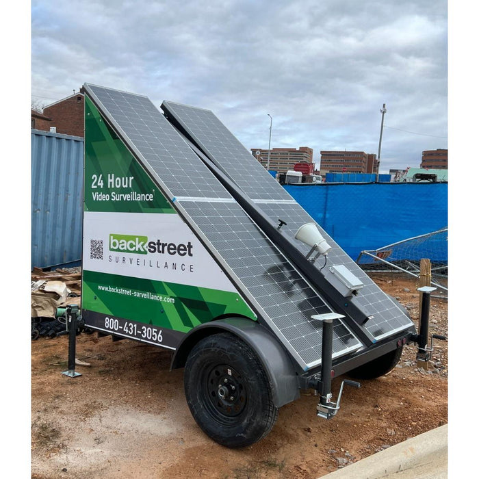 BackStreet Surveillance Sentry-Pro Mobile Surveillance Trailer