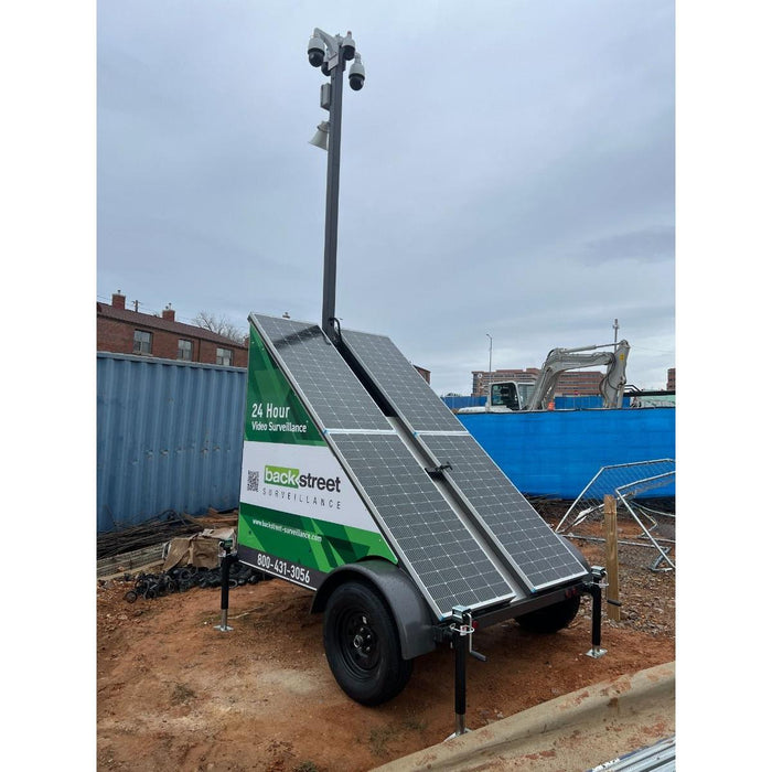 BackStreet Surveillance Sentry-Pro (3) Trailer Mobile Surveillance Fleet