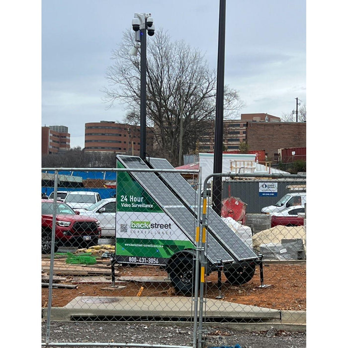 BackStreet Surveillance Sentry-Pro Mobile Surveillance Trailer