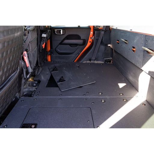 Jeep Gladiator 2019-Present JT 4 Door - Second Row Seat Delete Plate System - Extended Platform