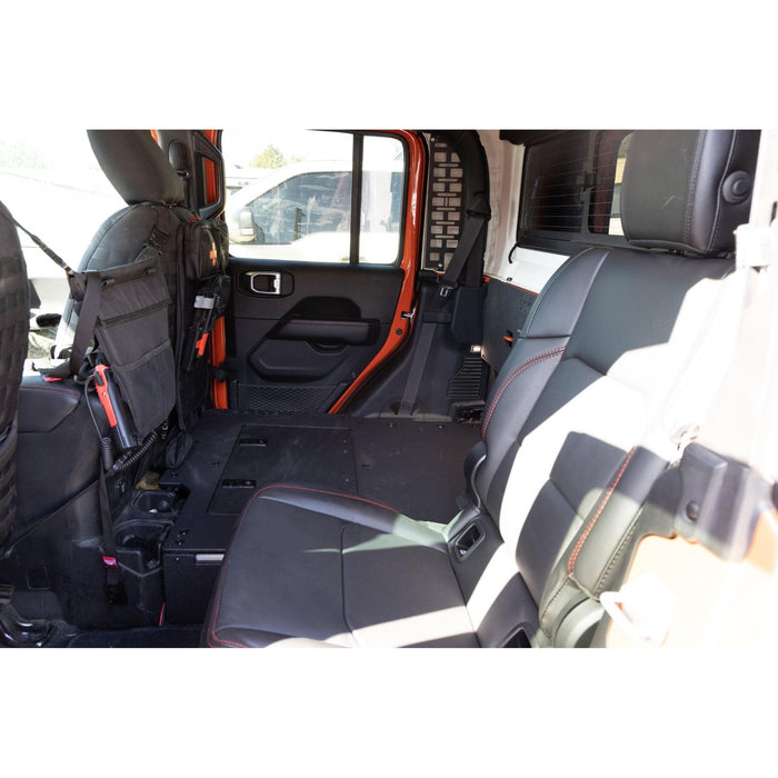 Jeep Gladiator 2019-Present JT 4 Door - Second Row Seat Delete Plate System - Extended Platform