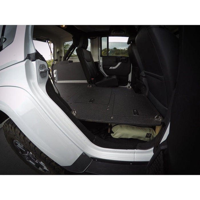 Jeep Wrangler 2007-2018 JKU 4 Door - Second Row Seat Delete Plate System