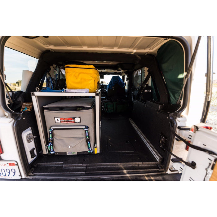 Jeep Wrangler 2007-2018 JKU 4 Door - Second Row Seat Delete Plate System