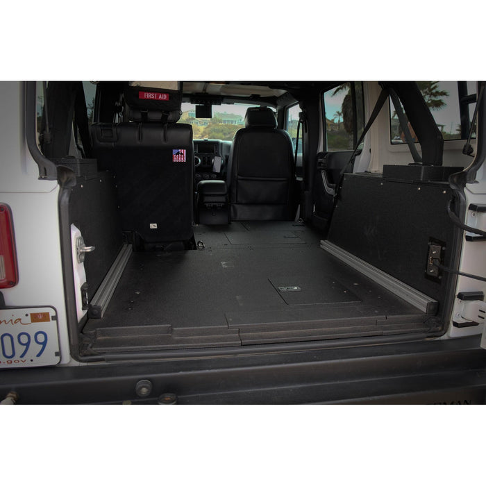 Jeep Wrangler 2007-2018 JKU 4 Door - Second Row Seat Delete Plate System
