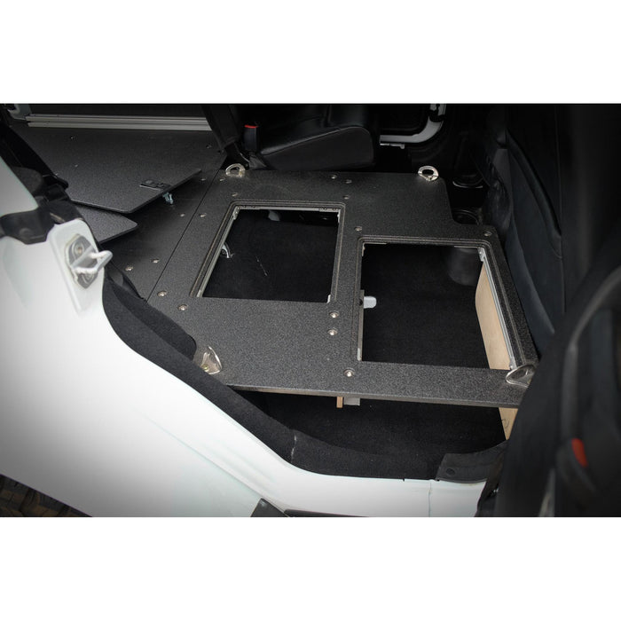 Jeep Wrangler 2007-2018 JKU 4 Door - Second Row Seat Delete Plate System