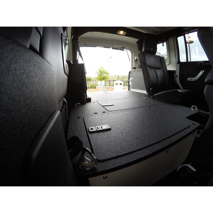 Jeep Wrangler 2007-2018 JKU 4 Door - Second Row Seat Delete Plate System