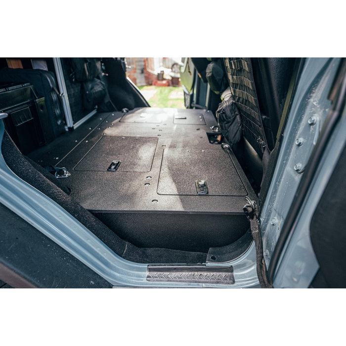 Jeep Wrangler 4 Door Second Row Seat Delete Plate System - Infill Panels