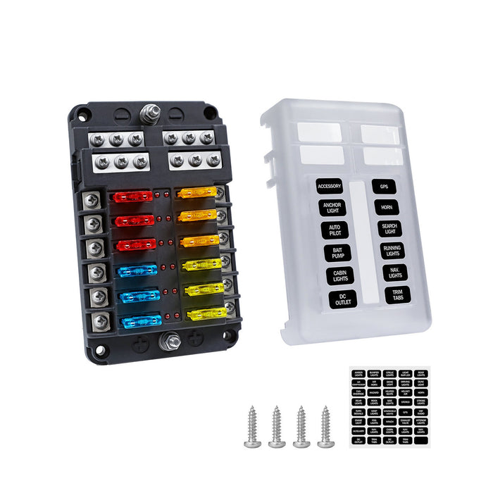 Renogy 12 Way Fuse Box