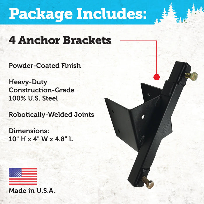 Elevators Lock-N-Load Ground Anchoring System